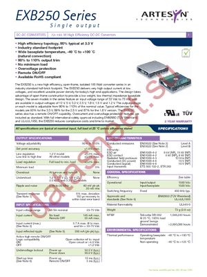 EXB250-48S2V5J datasheet  